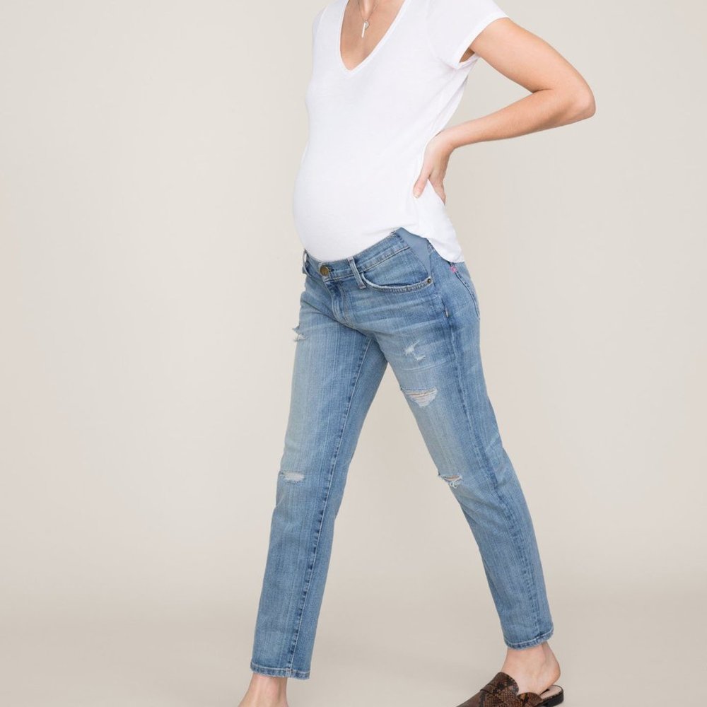 CURRENT ELLIOTT X HATCH, maternity jeans